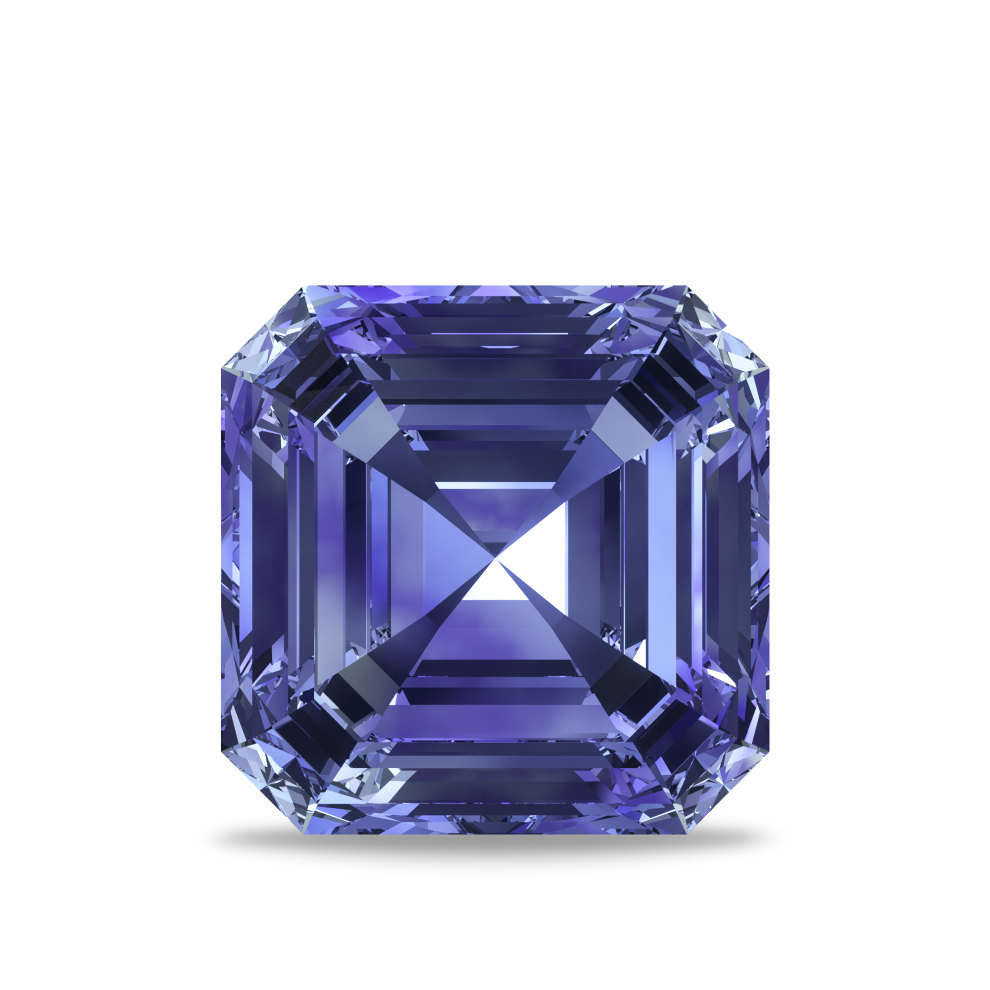 Asscher cut deals sapphire